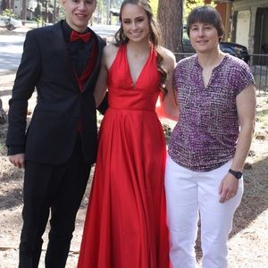 Sherri Hill RED Prom Dress